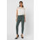 VERO MODA tapered fit broek Eva groen