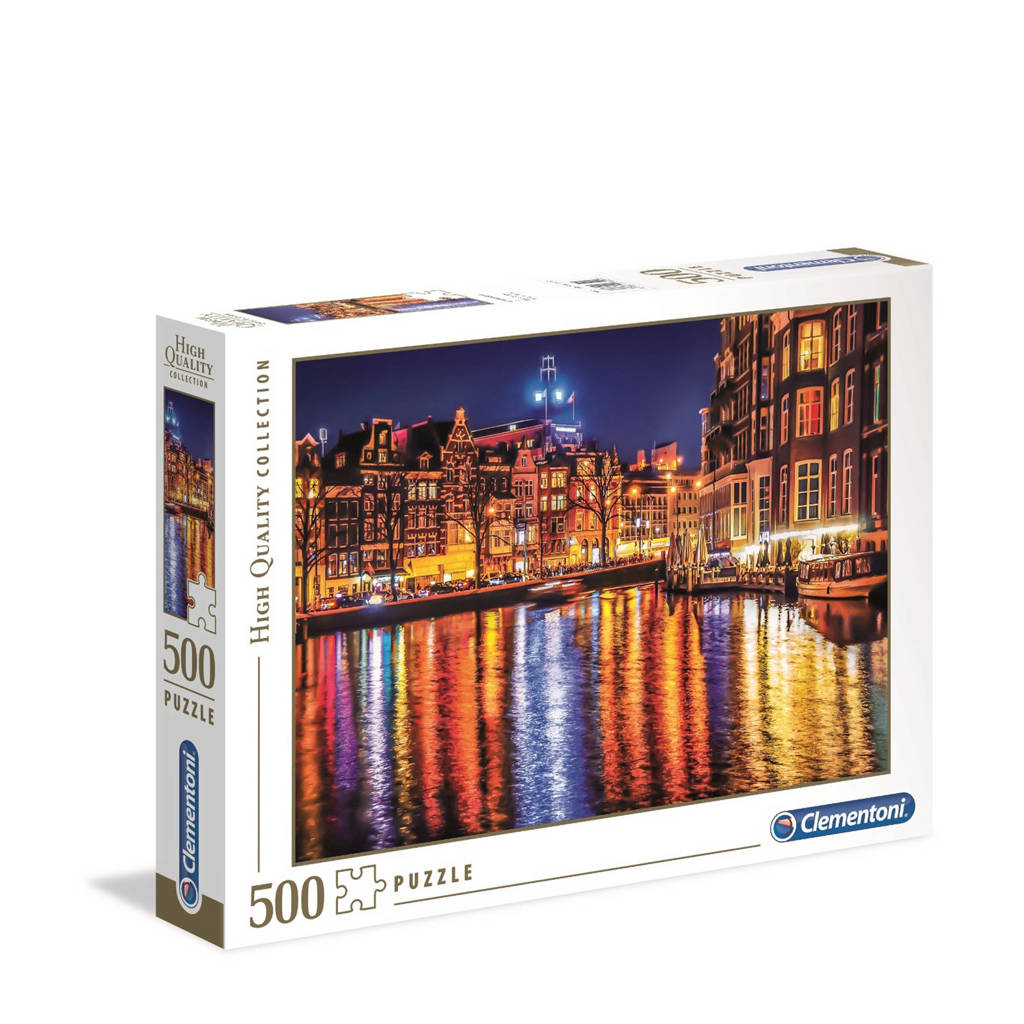 Clementoni Amsterdam legpuzzel 500 stukjes