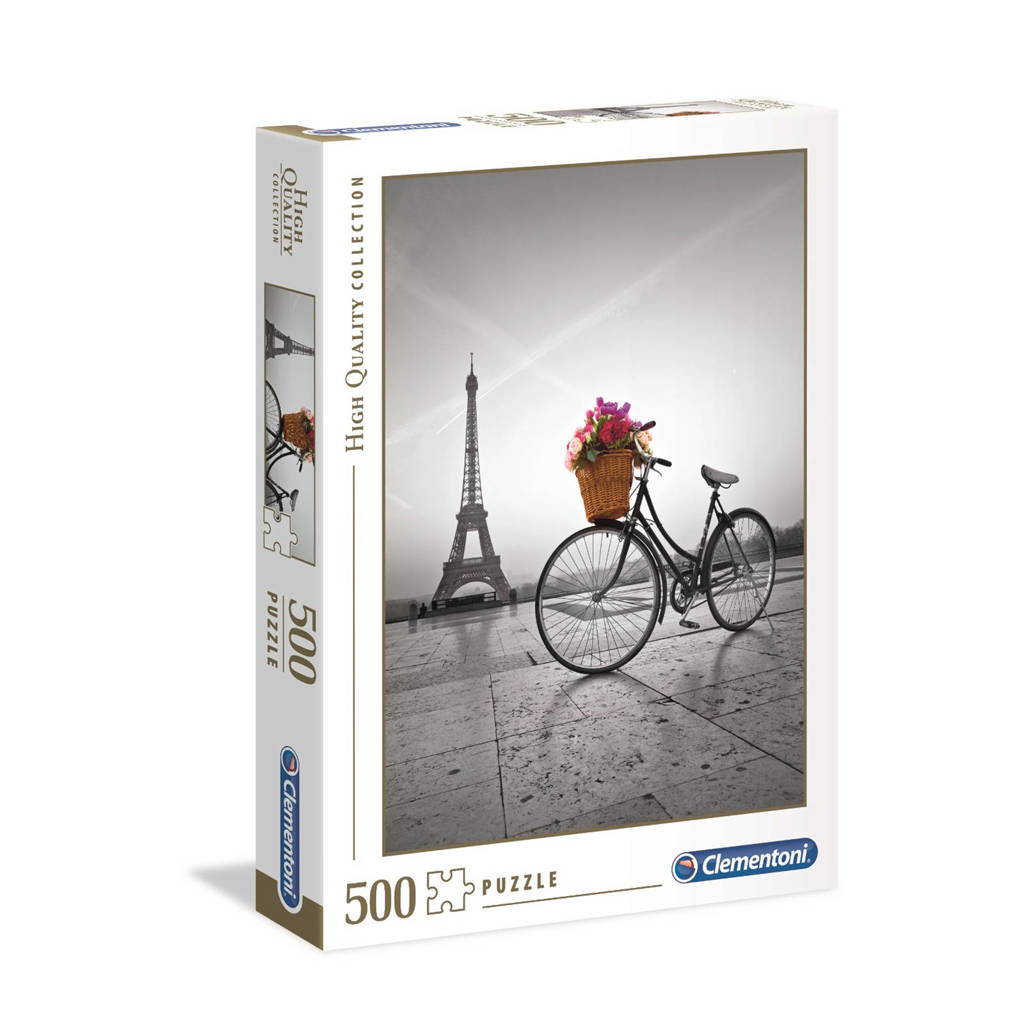 Clementoni Romantic promenade in Paris  legpuzzel 500 stukjes
