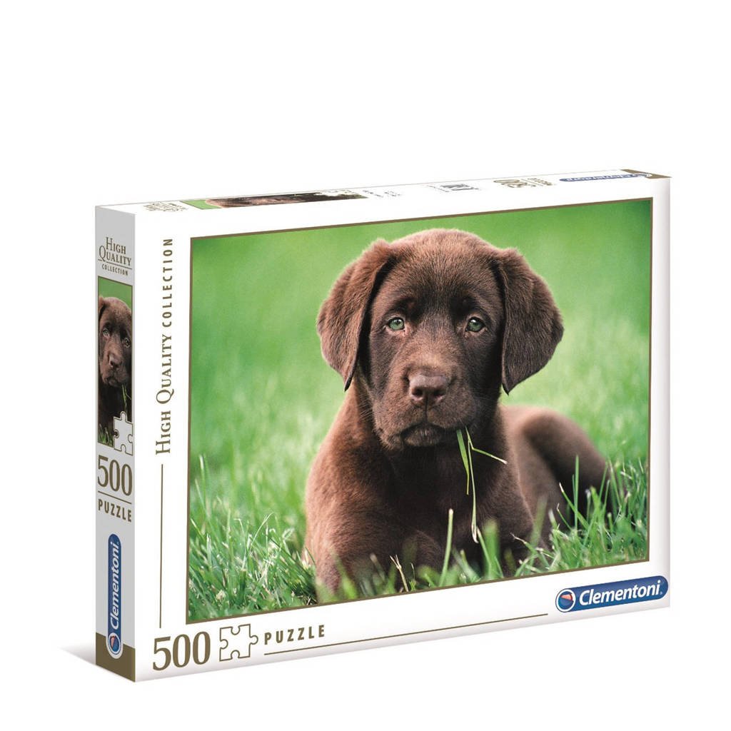 Clementoni Chocolate puppy legpuzzel 500 stukjes