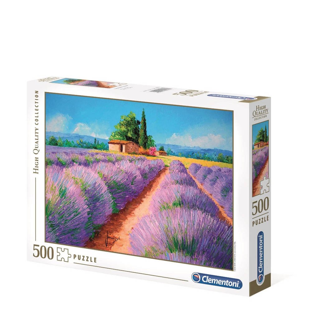 Clementoni Lavender scent legpuzzel 500 stukjes