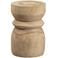 WOOOD Bikkel Kruk - Hout - Zwart - 40x28x28