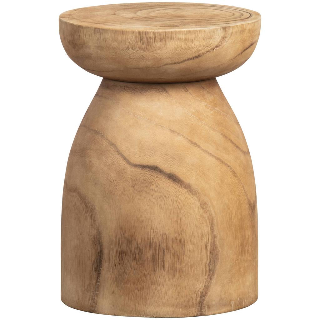 WOOOD Bink Kruk - Hout - Naturel - 40x28x28