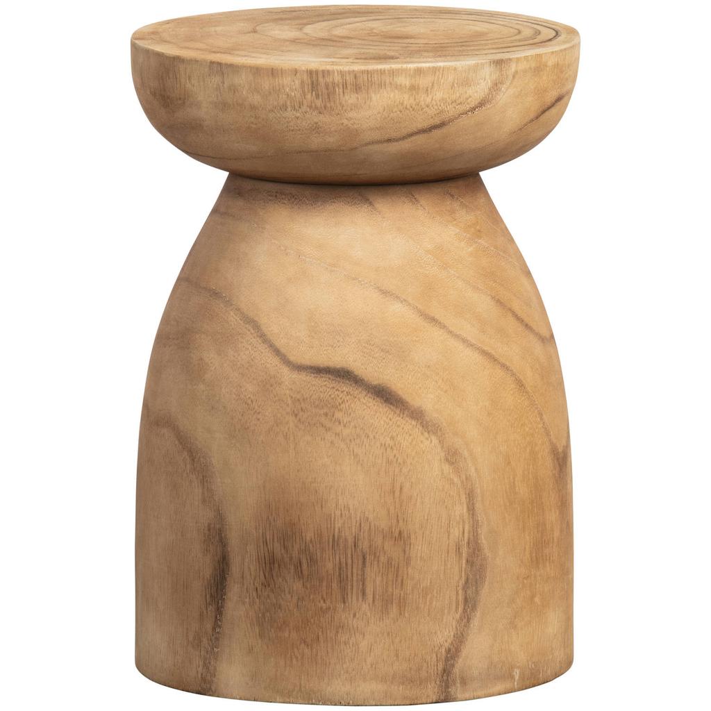 WOOOD WOOOD Bink Kruk - Hout - Naturel - 40x28x28