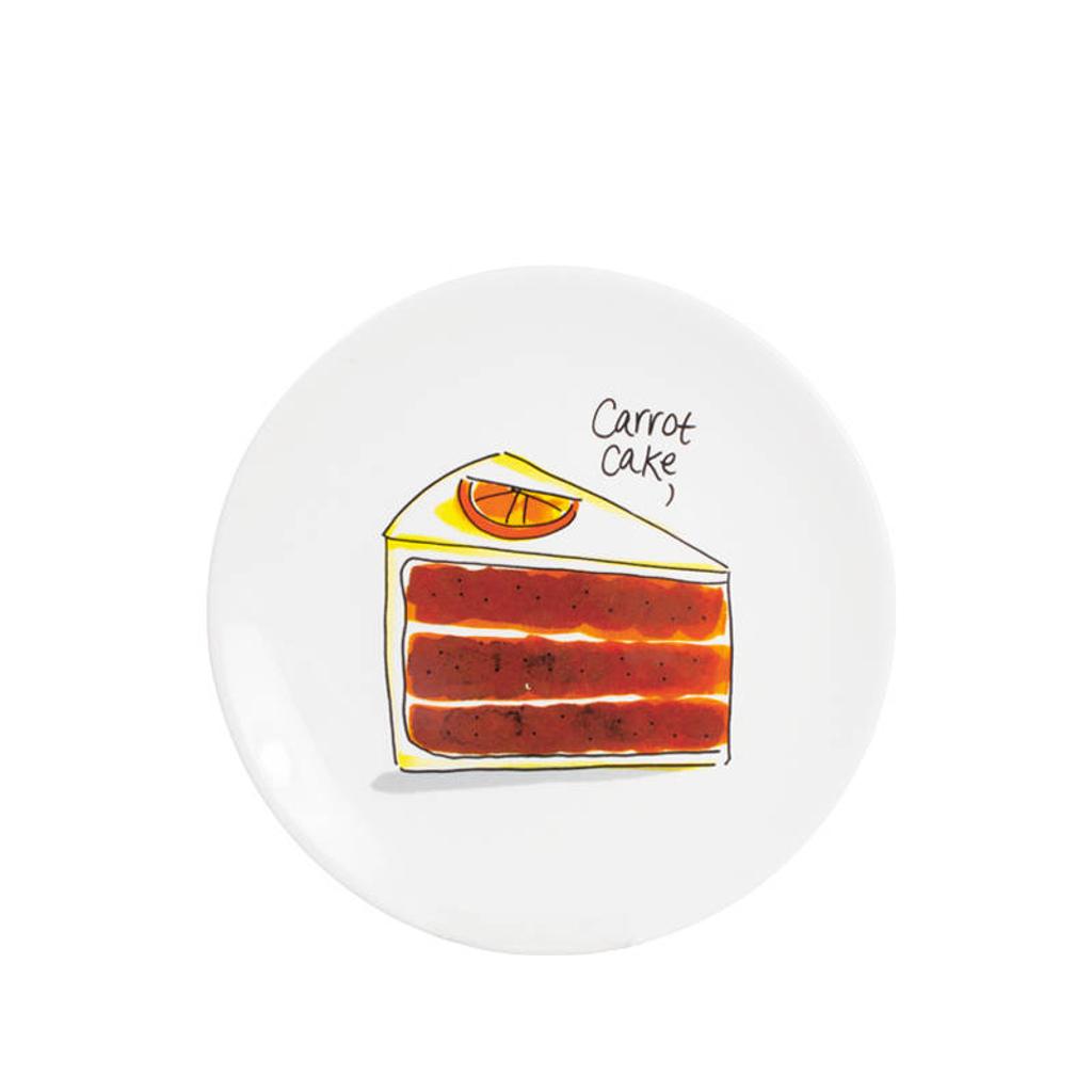 Blond Amsterdam gebaksbord Carrot Cake (Ø18 cm)