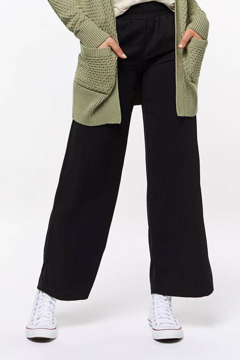 HEMA flared broek Lora zwart | wehkamp