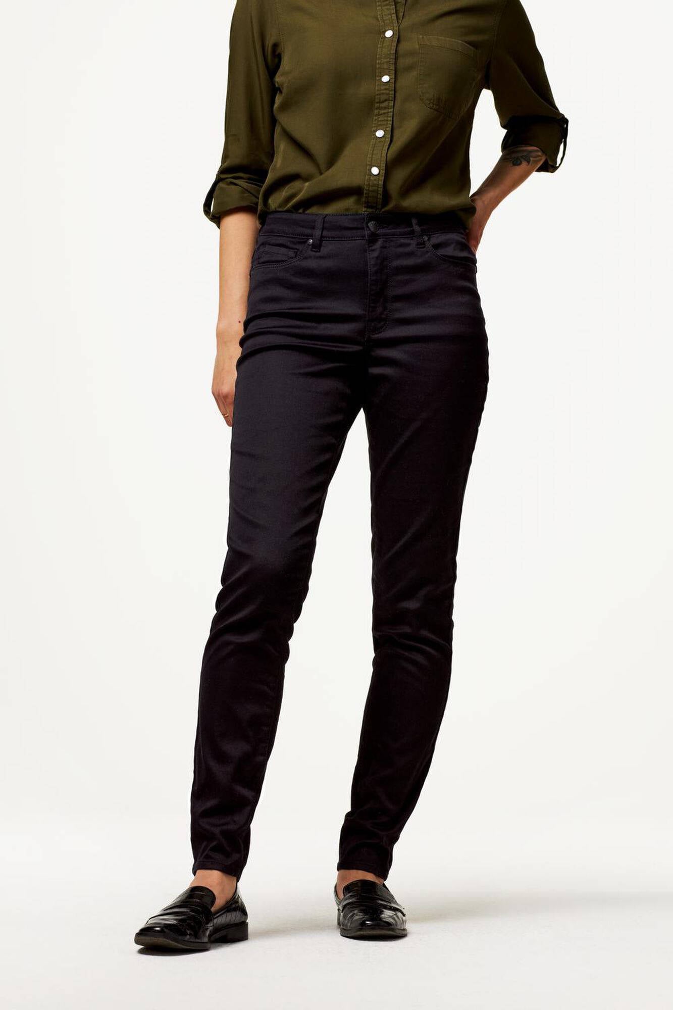 HEMA skinny jeans zwart | wehkamp
