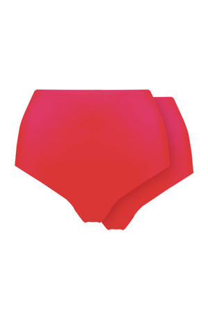 seamless maxislip (set van 2) rood