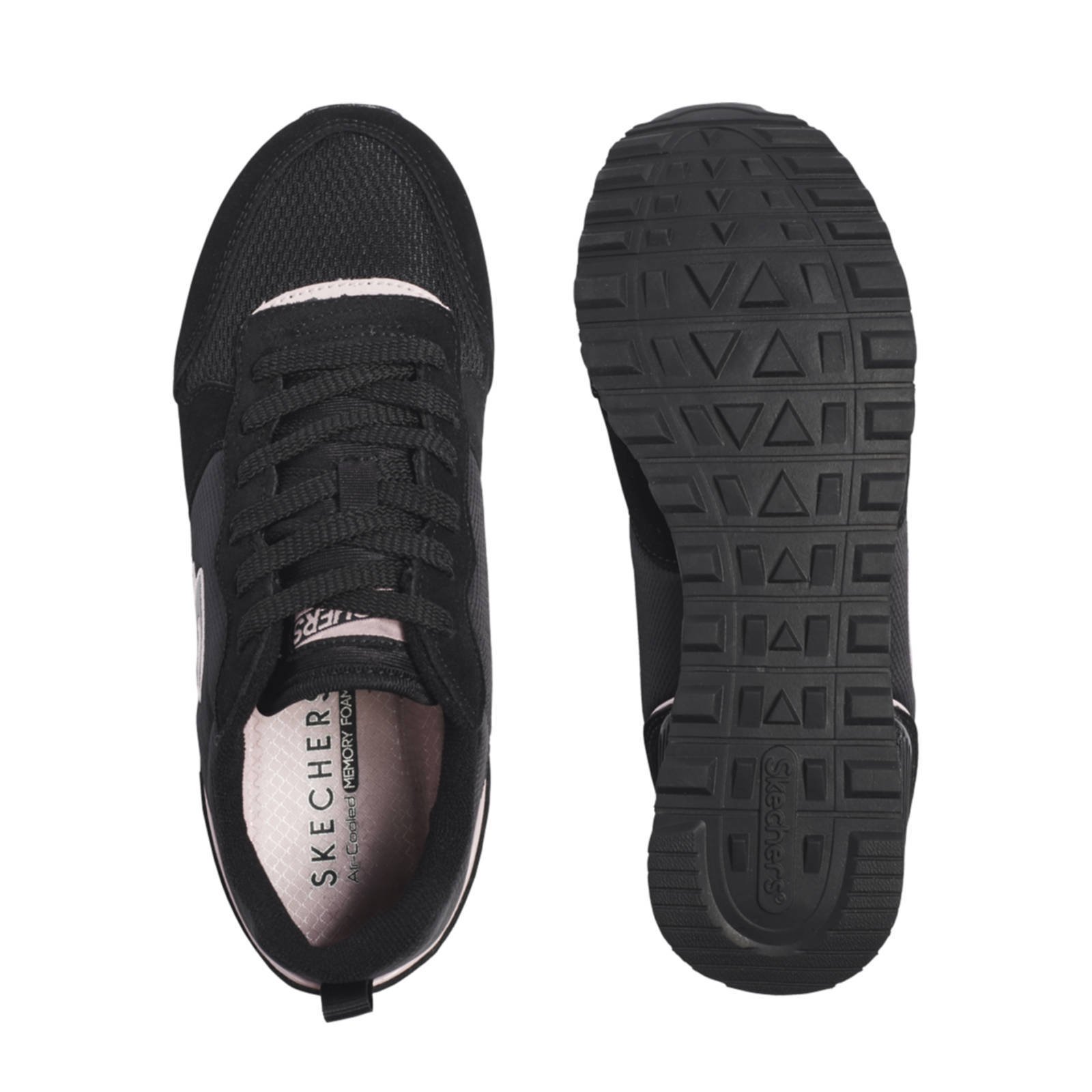 leren skechers dames