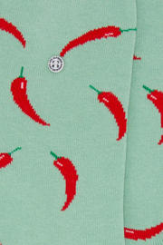 thumbnail: Alfredo Gonzales sokken Red Pepper mintgroen