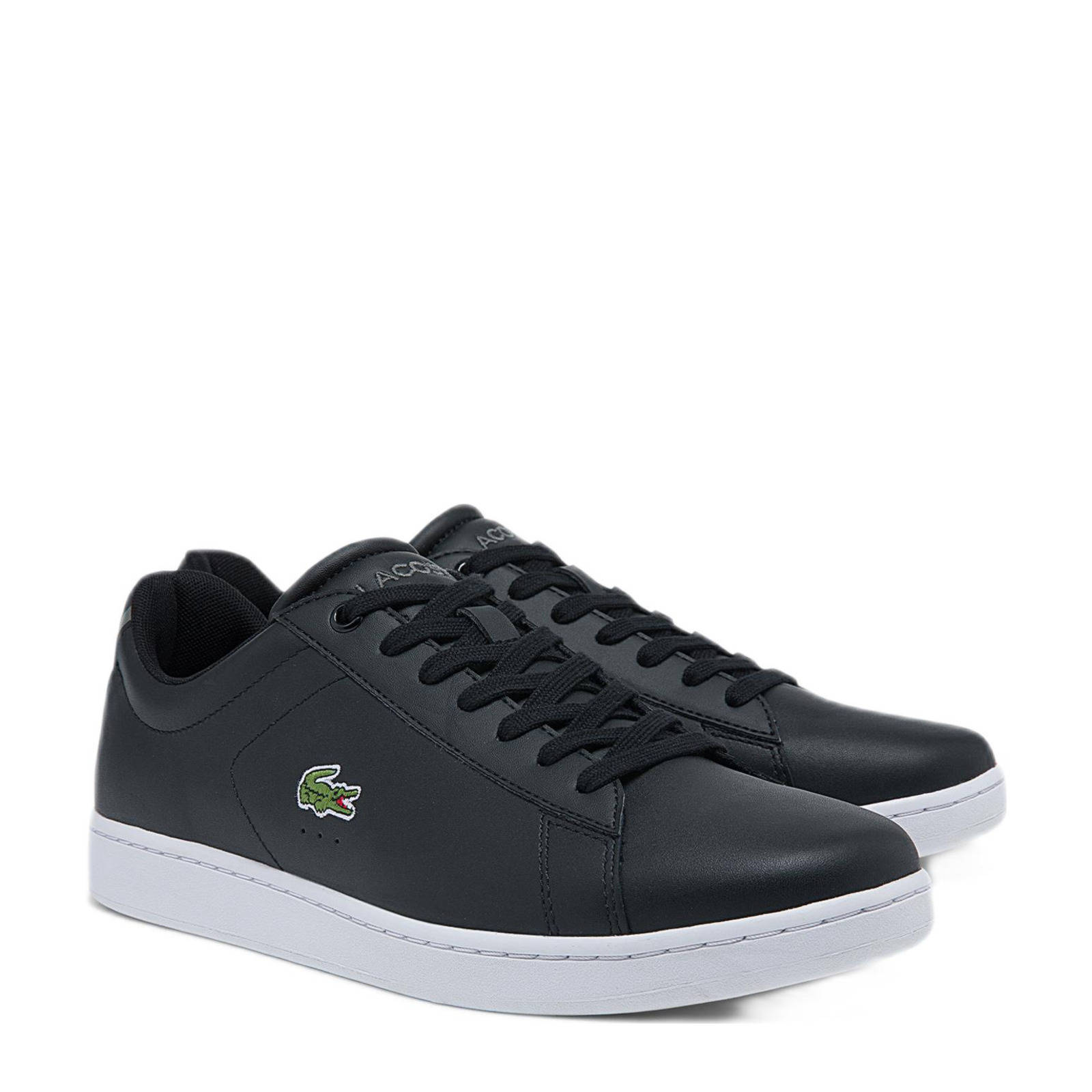 Lacoste Carnaby Evo Bl 1 sneakers zwart | wehkamp