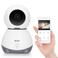 Alecto SMARTBABY10 Wifi babyfoon met camera, wit/grijs