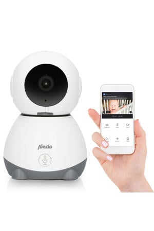 SMARTBABY10 Wifi babyfoon met camera, wit/grijs