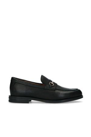 leren loafers zwart