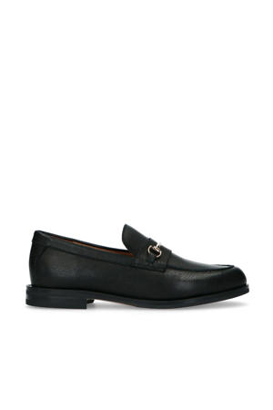 leren loafers zwart