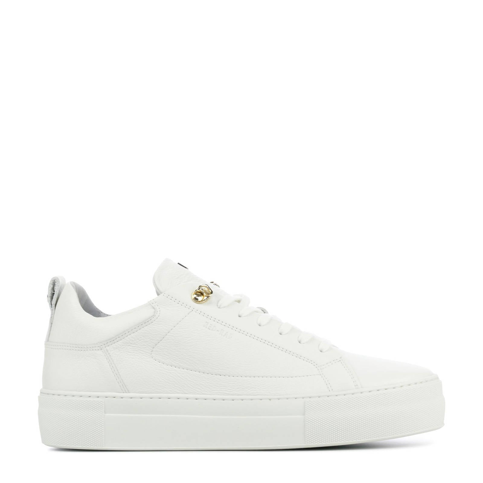 Red Rag 74402 leren sneakers wit | wehkamp