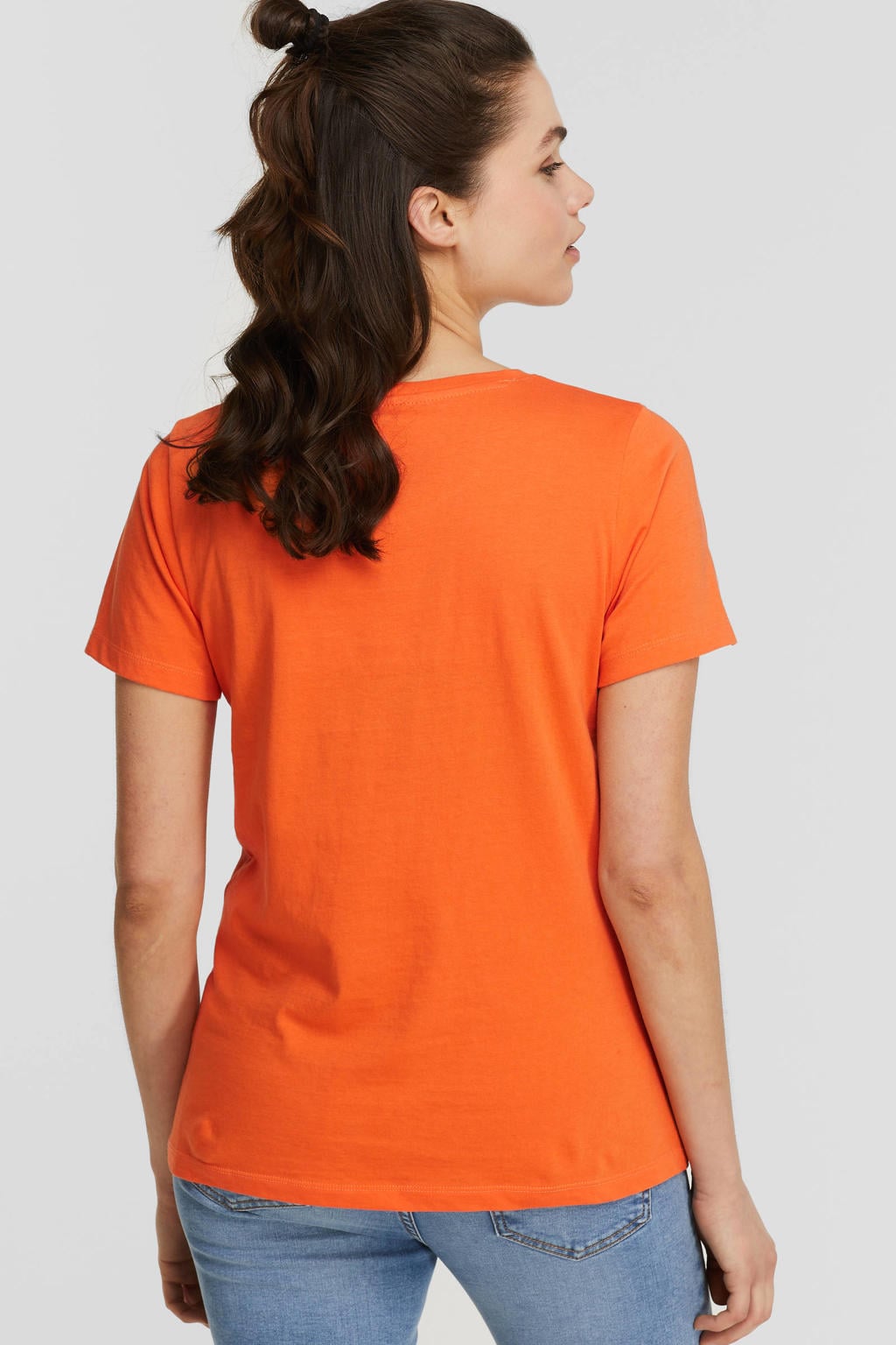 Anytime T-shirt oranje