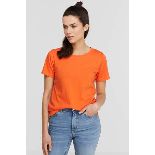 Anytime T-shirt oranje afbeelding