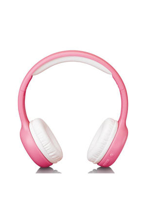 Vouwbare kinder Bluetooth hoofdtelefoon - Roze