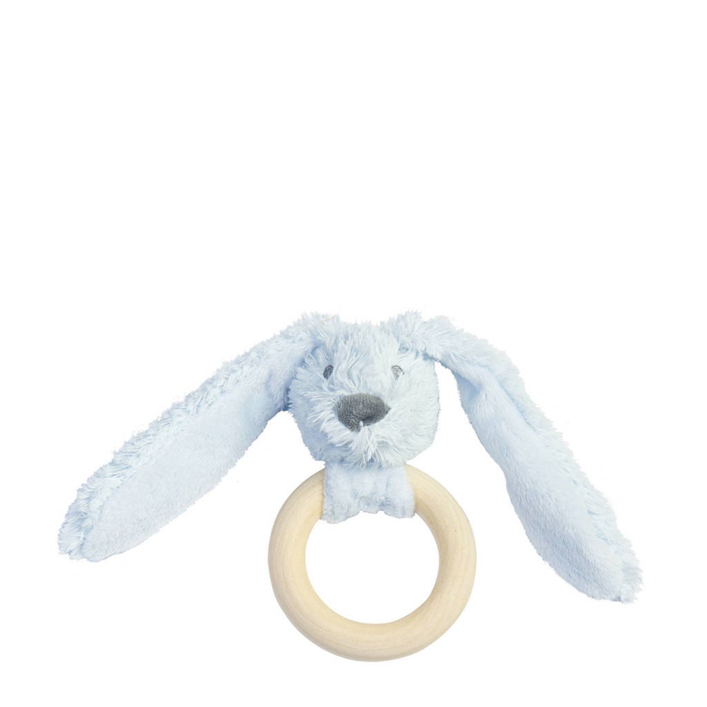 Happy Horse Blue Rabbit Richie FSC Wooden Teething Ring