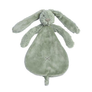 green rabbit richie tuttle knuffeldoekje
