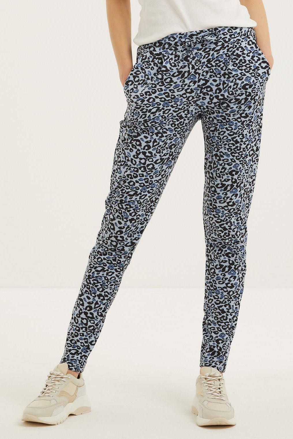 ICHI tapered fit chino met all over 