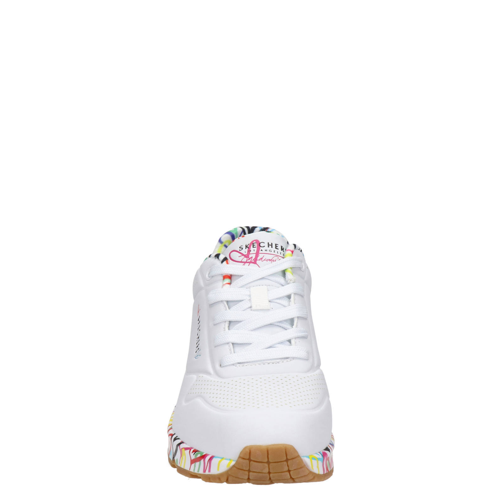 Skechers Uno Loving Me sneakers wit/multi | wehkamp