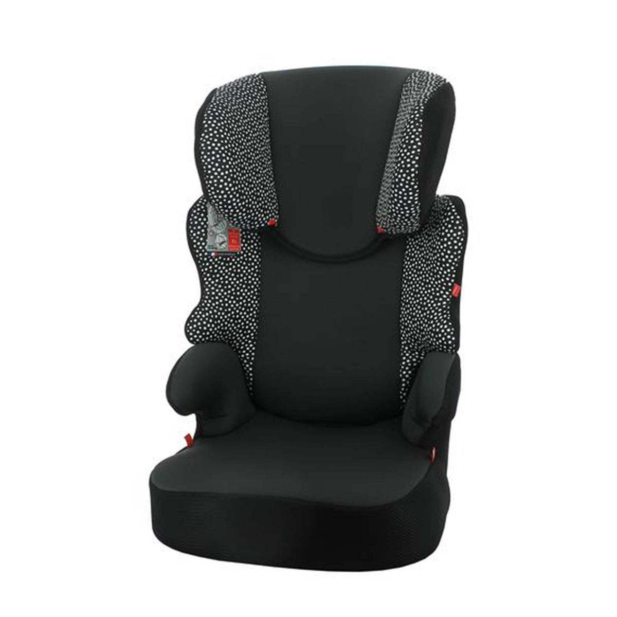 De Oost Oppervlakkig HEMA autostoel junior 15-36kg zwart/witte stip | wehkamp
