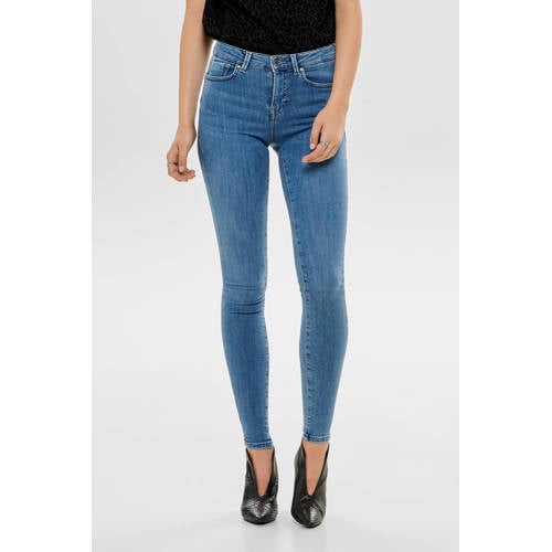 ONLY push-up skinny jeans ONLPOWER light blue denim afbeelding