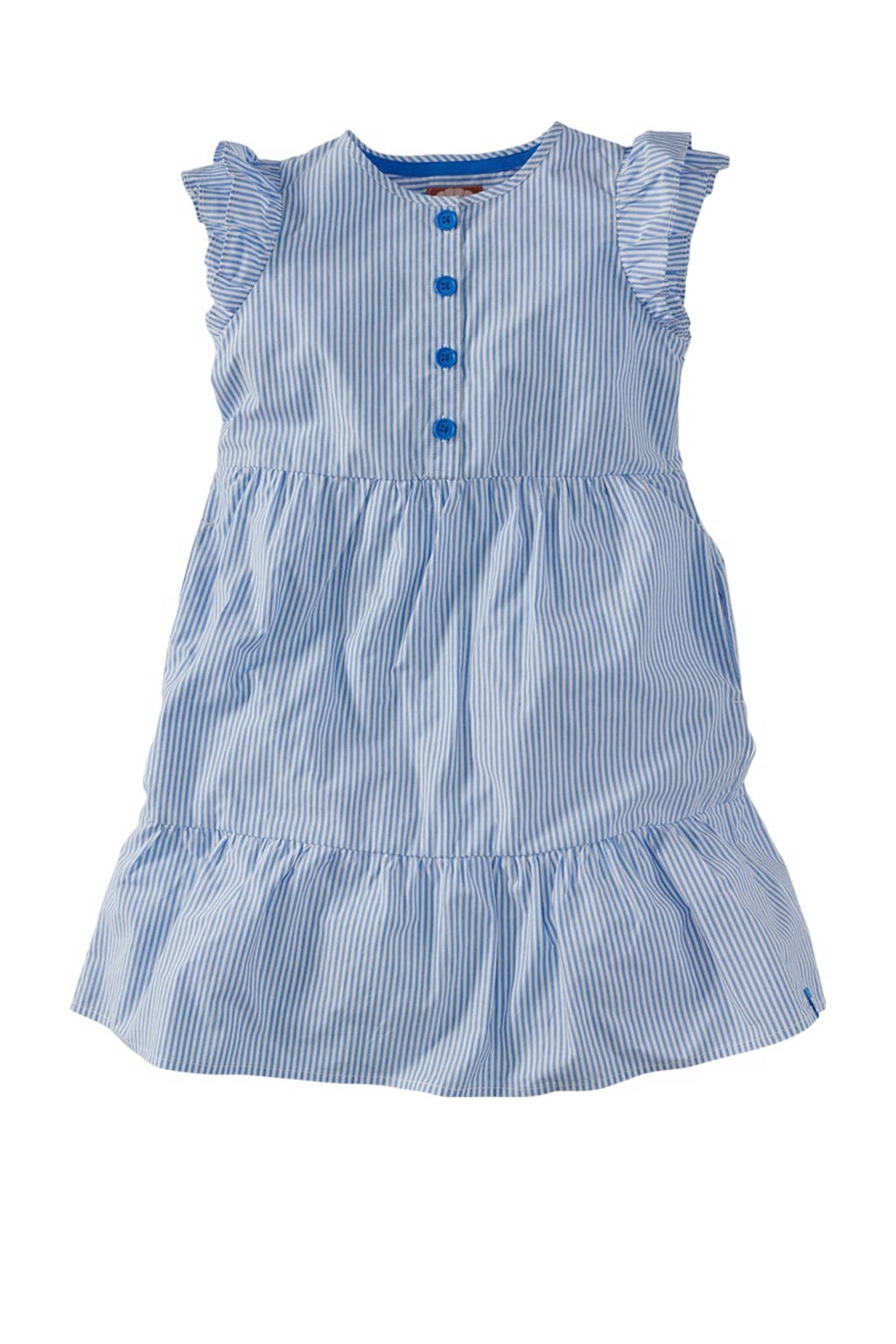 Z8 gestreepte jurk Audrey blauw/wit