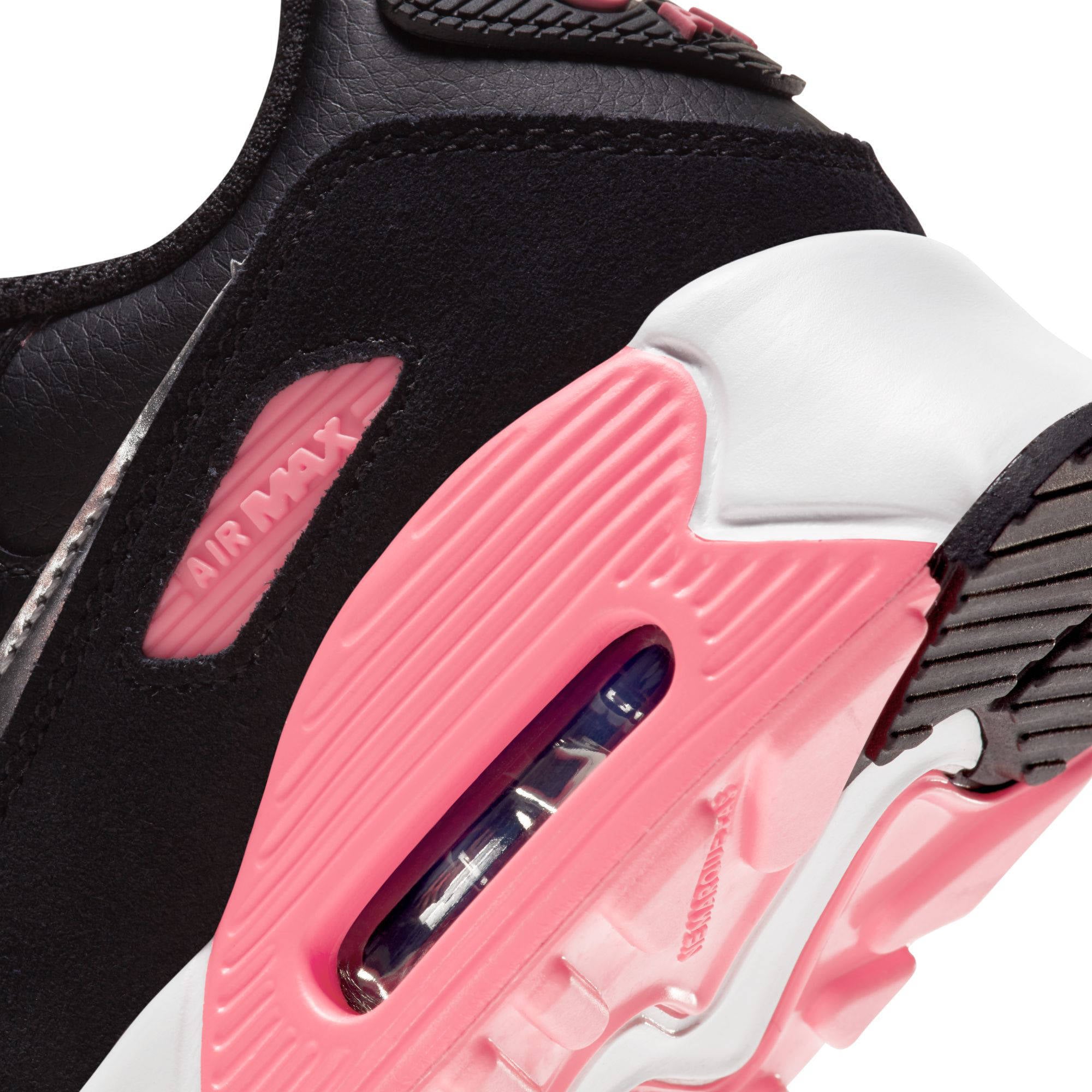 Nike Air Max 90 Ltr sneakers zwart/zilver/roze | wehkamp