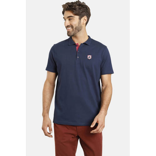 Jan Vanderstorm polo Plus Size NISSE donkerblauw afbeelding