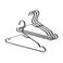 Brabantia Brabantia Aluminium Kledinghangers, set van 4 - Black