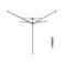 Brabantia Lift-O-Matic Droogmolen - met Metalen Grondanker - 40 m - Metallic grey