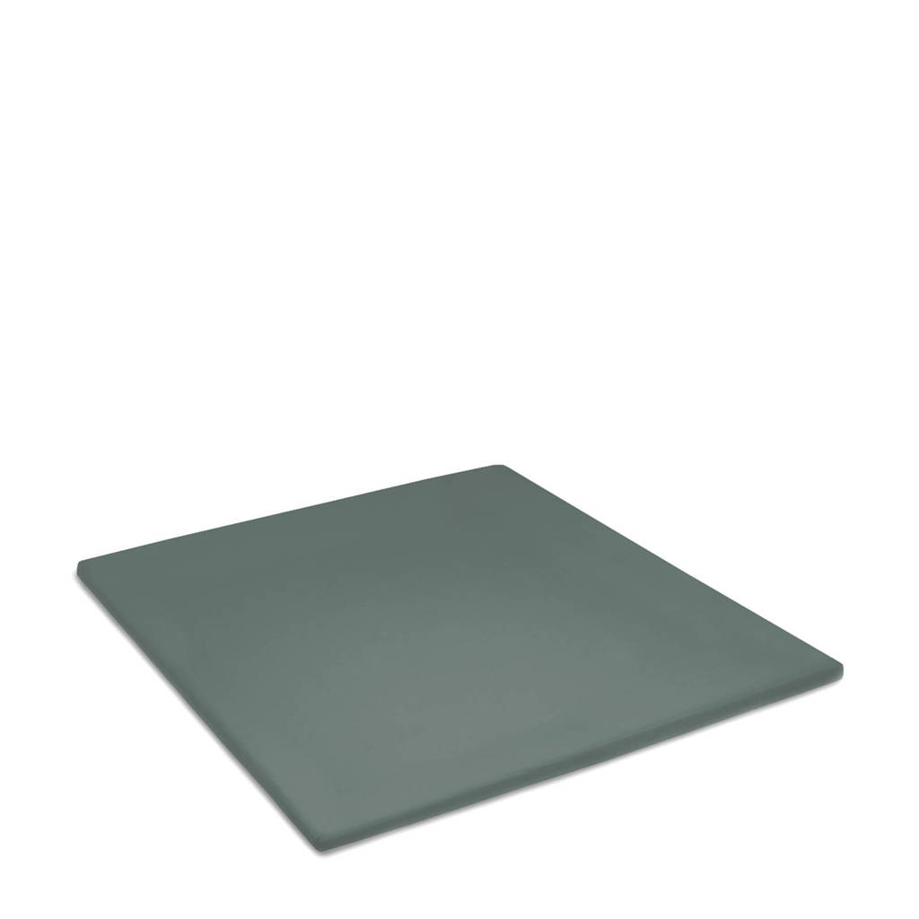 Cinderella katoenen Cinderella basic topper katoen 180x210 (34) green (tot 15cm) Grijs