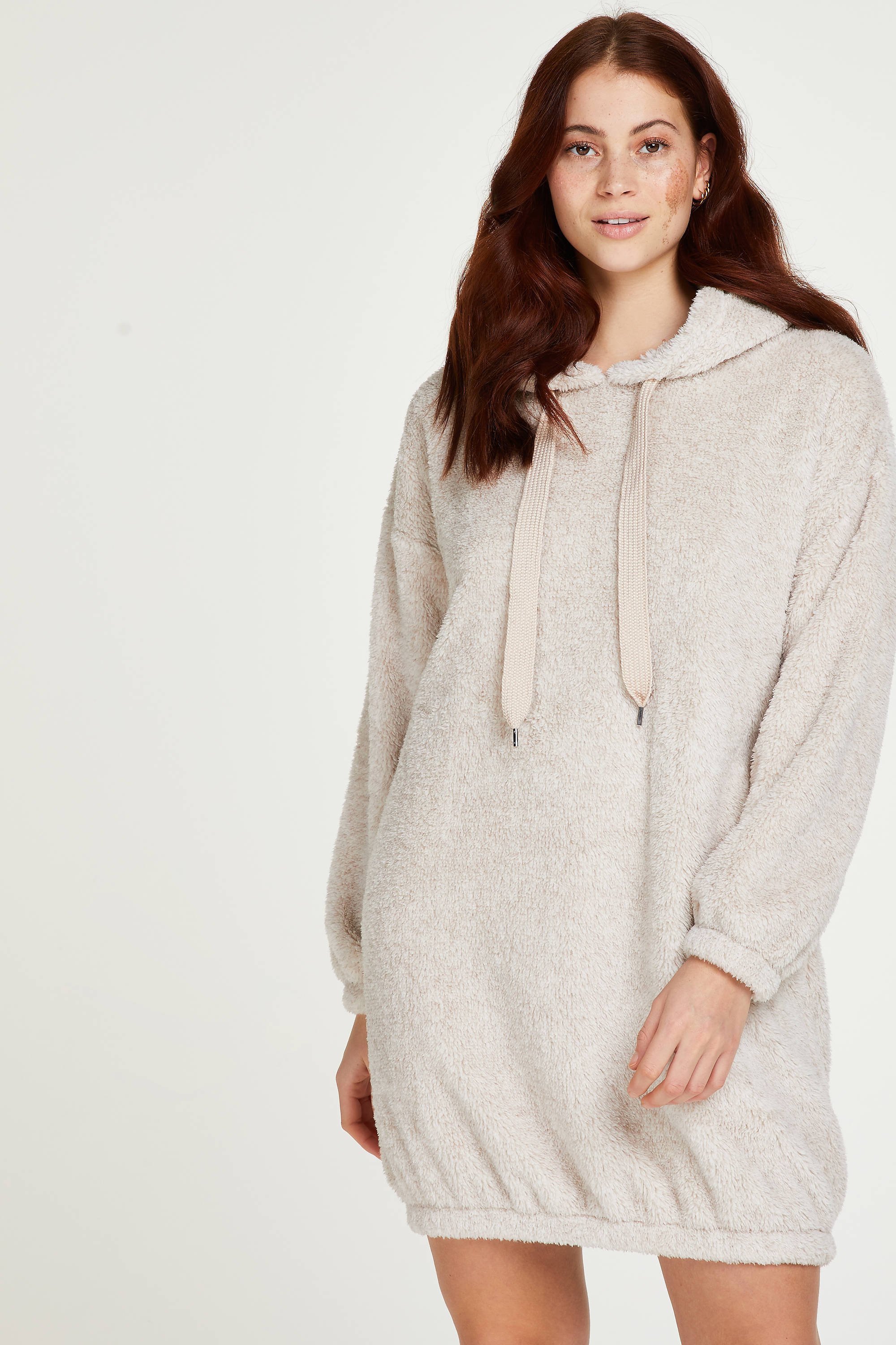 Snuggle fleece online jurk