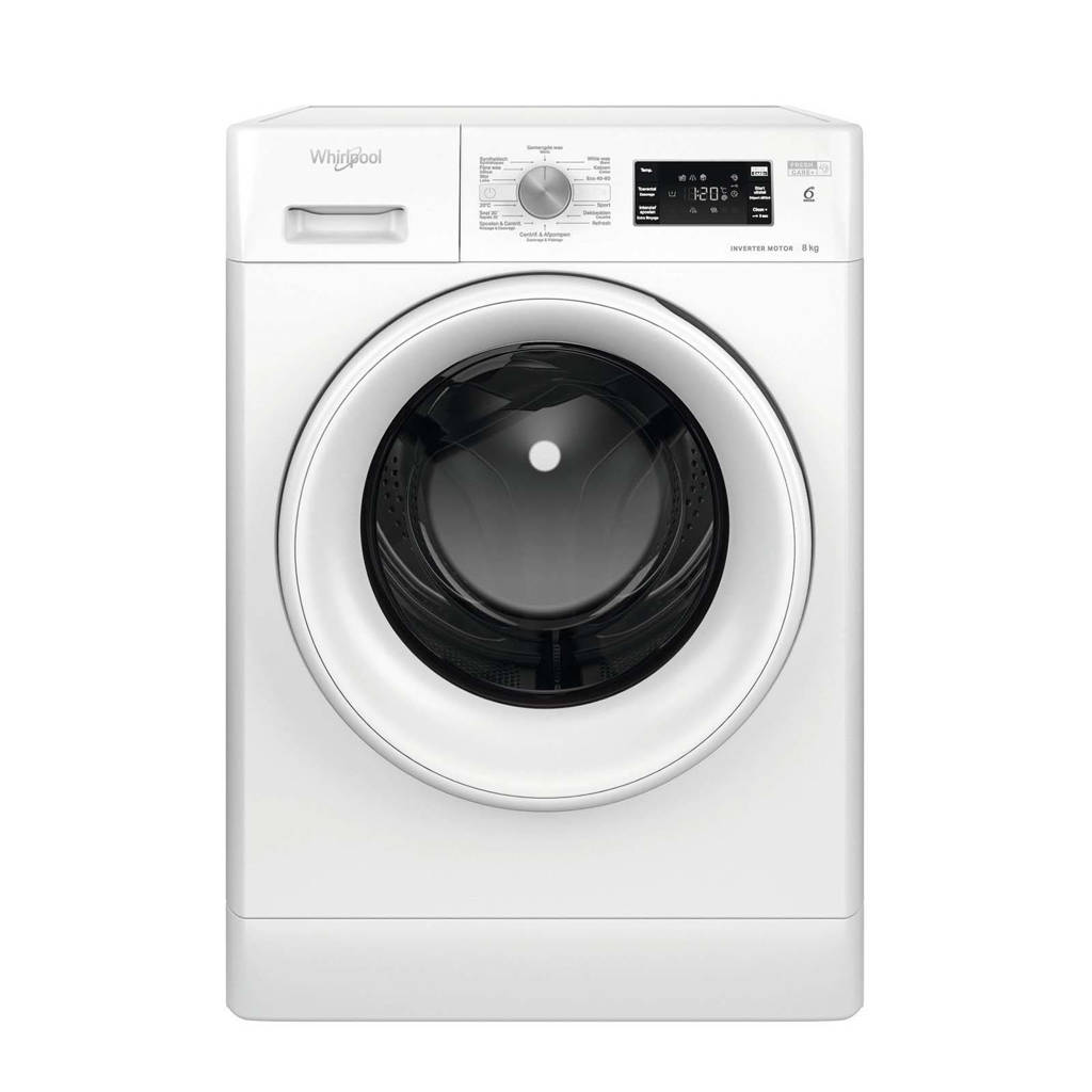 Whirlpool FFBBE 8638 WV F wasmachine, Wit