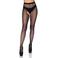 Leg Avenue Plus Size panty met open kruis 20 denier zwart