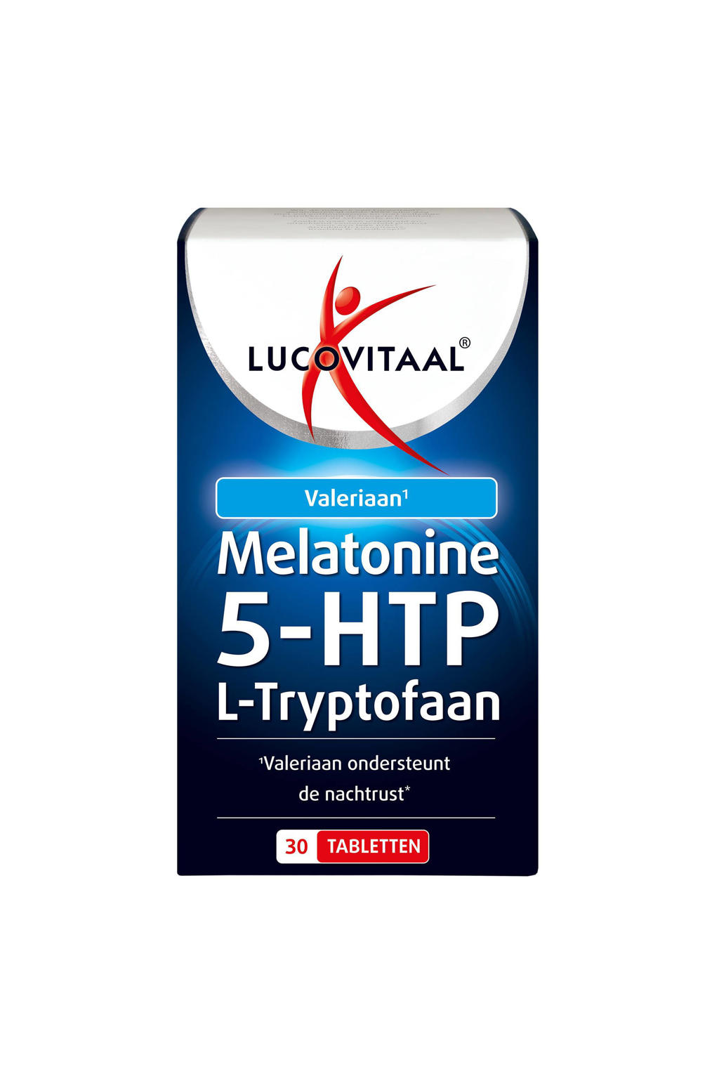 Lucovitaal Melatonine 5-HTP L-Tryptofaan - 30 tabletten