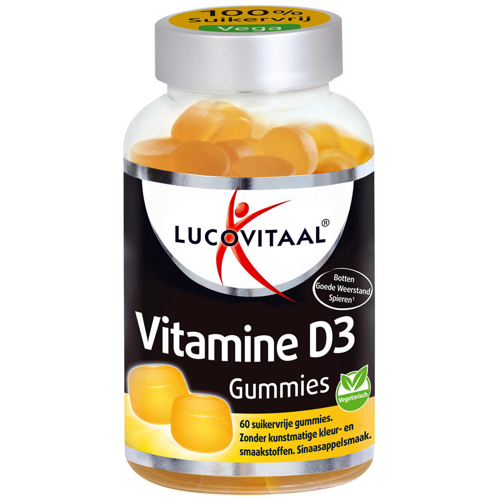 Lucovitaal D3 Vitamine - 60 gummies