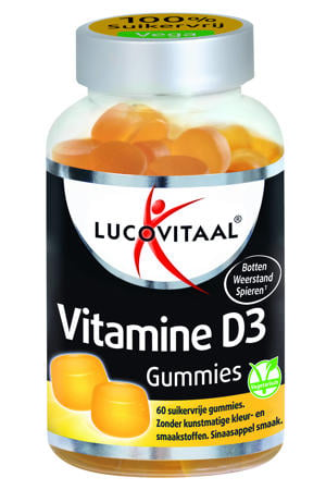 Wehkamp Lucovitaal D3 Vitamine - 60 gummies aanbieding