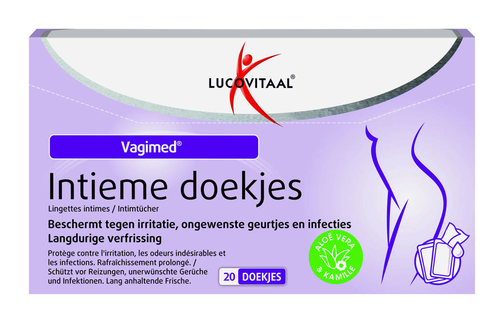 Lucovitaal Intieme Doekjes - 20 stuks