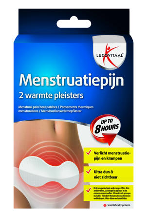Wehkamp Lucovitaal Menstruatie pleister - 2 stuks aanbieding