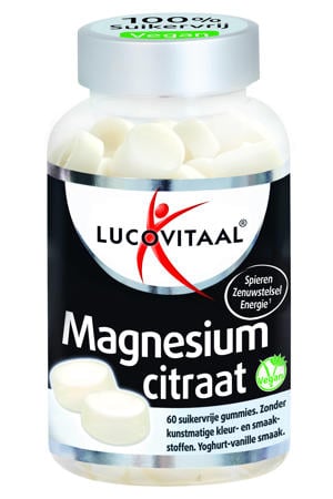 Wehkamp Lucovitaal Magnesium Citraat - 60 gummies aanbieding