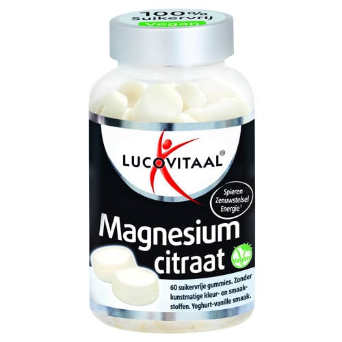 Wehkamp Lucovitaal Magnesium Citraat - 60 snoepjes aanbieding