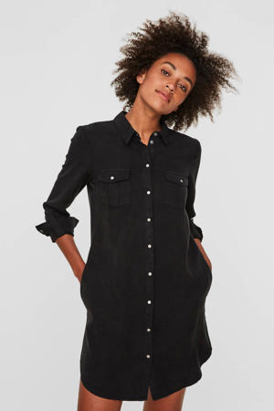 blousejurk VMSILLA zwart