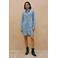 VERO MODA blousejurk VMSILLA blauw