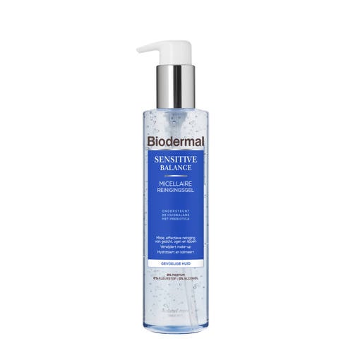 Wehkamp Biodermal Sensitive Blanace Micellair reiningsgel - 200 ml aanbieding