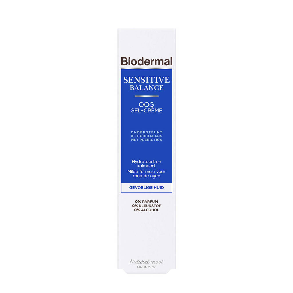 Biodermal Biodermal Sensitive Balance Oog Gel-Crème