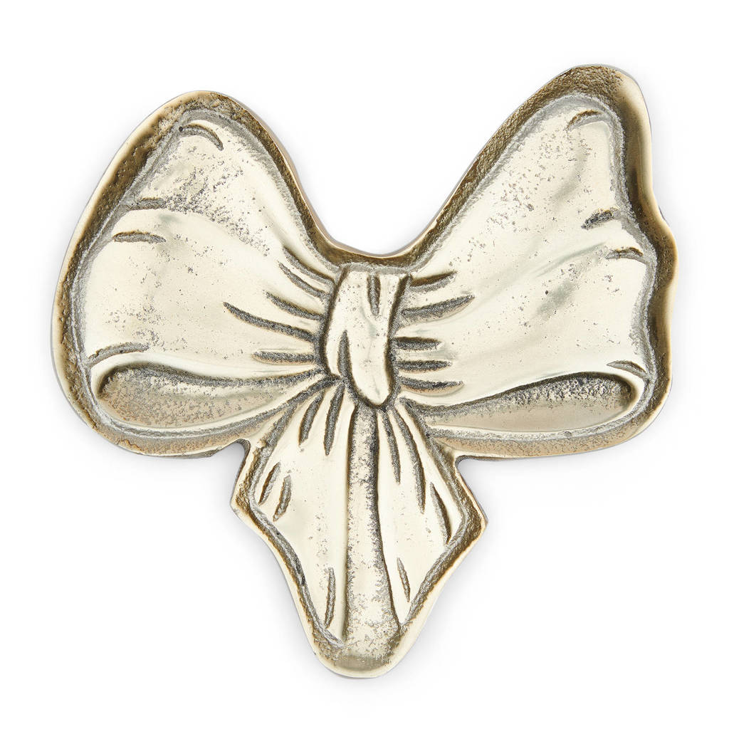 Riviera Maison Lovely Bow Mini dienblad, Goud